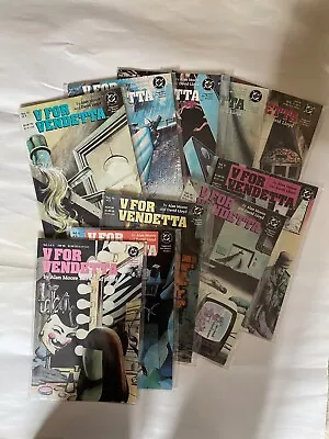 Buy V For Vendetta #1-10 | 1988 | Complete Series | Alan Moore | David Lloyd • 100£