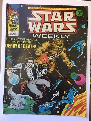 Buy Star Wars Issue No 45 Weekly UK Comic • 5.49£