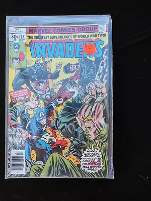 Buy THE INVADERS #18. 1977 Bronze Age Marvel.  Enter: The Mighty Destroyer • 4.78£