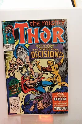 Buy THOR #408 (1989) Hercules, Odin High Evolutionary Ron Frenz, Tom DeFalco, Marvel • 3.19£