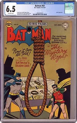 Buy Batman #67 CGC 6.5 1951 4364224012 • 604.46£
