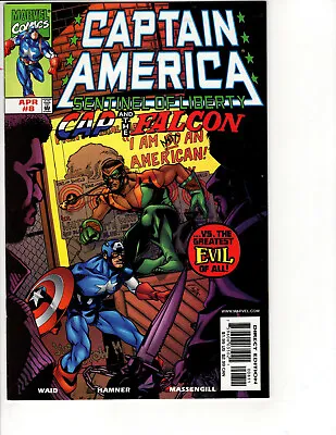 Buy Captain America Sentinel Of Liberty #8 & 9 1st Sam Wilson As Cap (Marvel) • 16.08£