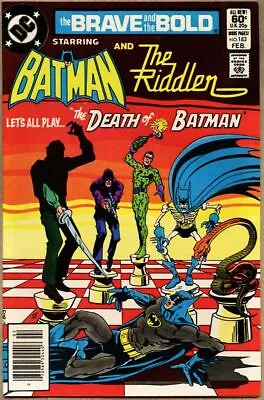 Buy Brave And The Bold #183-1982 Vf/nm 9.0 Jim Aparo Riddler Batman Nemesis • 11.83£
