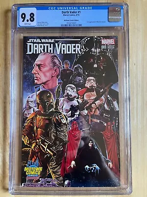 Buy Star Wars Darth Vader #1 Cgc 9.8. 1st Black Krrsantan! Midtown Comics Edition! • 83.41£