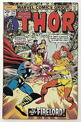 Buy Thor #246 - Marvel Comics 1976 - FN/VG - Thor Vs. Firelord - Key • 4.77£