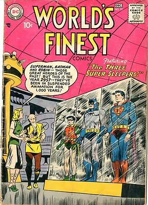 Buy World's Finest  # 91     GOOD VERY GOOD     December  1957     See Photos    DC • 39.72£