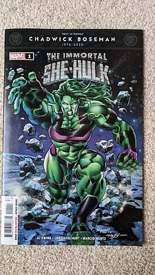 Buy The Immortal She-Hulk (2020) #1, Marvel Comics *discounted Postage On Multi-buy* • 3£