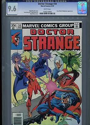 Buy Dr Doctor Strange #34 CGC 9.6 (1979) Cyrus Black & Nightmare White Pages • 79.06£