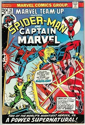 Buy Marvel Team Up #16 (1972) - 5.0 VG/FN *Captain Marvel/1st Appearance Basilisk* • 7.14£