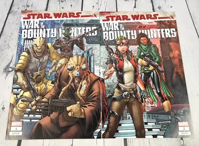 Buy Star Wars War Of The Bounty Hunters #1 & 2 Todd Nauck Trade Variant Set Ltd 3000 • 22.01£