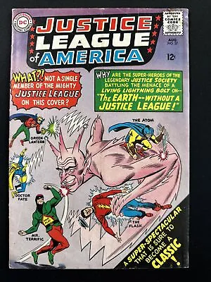 Buy Justice League Of America #37 DCComics 1st Print Batman Silver Age 1965 G/VG *A4 • 10.44£