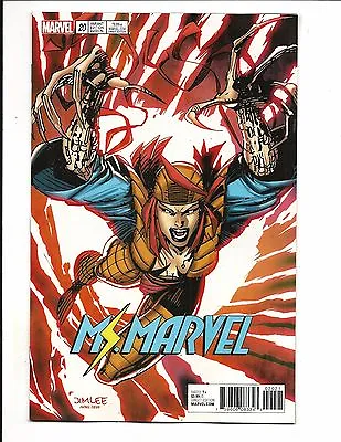 Buy Ms. Marvel # 20 (jim Lee X-men Card Variant,  Sept 2017) Nm New • 4.25£