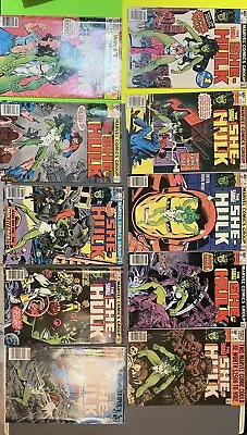 Buy 1980 The Savage She-Hulk Lot Of 10 Comics Includes #1 • 295.68£