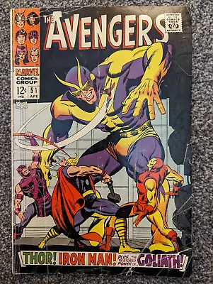 Buy The Avengers 51. 1968 Marvel Silver Age. The Collector • 9.98£