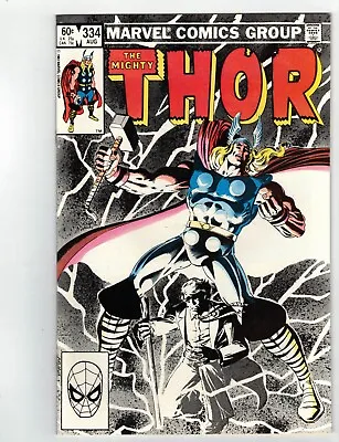 Buy Thor #334    VF/ NM • 4.02£