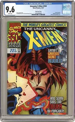 Buy Uncanny X-Men #350A Deluxe Hologram CGC 9.6 1997 3834589008 • 84.45£