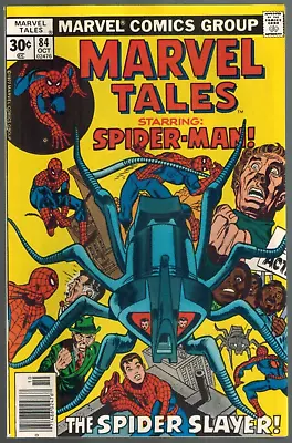 Buy Marvel Tales 84 The Spider-Slayer!  (rep Amazing Spider-Man 105)  1977 VF+ • 7.96£