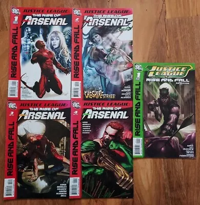 Buy Justice Leauge The Rise Of Arsenal 1 2 3 4 + Rise And Fall Special Complete Set • 10£