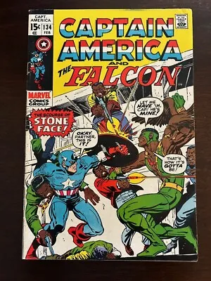Buy Captain America # 134 VF+  1st W/Falcon, 1st Sarah Wilson & Stoneface!  Pretty! • 35.75£