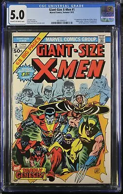 Buy Giant-Size X-Men #1 - Marvel Comics 1975 CGC 5.0 1st Appearance Of The New X-Men • 1,358.38£