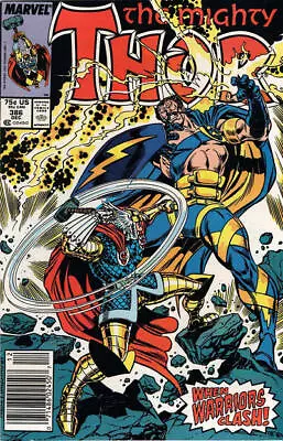Buy Thor (1962) # 386 Newsstand (6.0-FN) 1st Leir Celtic God Of Thunder 1987 • 8.10£