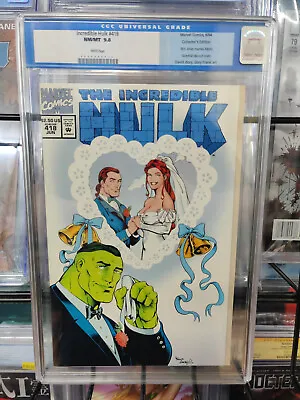 Buy Incredible Hulk #418 (1994) - Cgc Grade 9.8 - 1st Appearance Talos The Untamed! • 80.43£