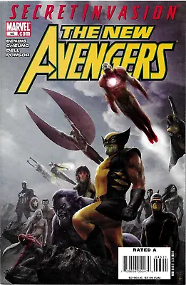 Buy New Avengers #45 (vol 1)  Secret Invasion  Marvel  Nov 2008  N/m  1st Print • 3.99£
