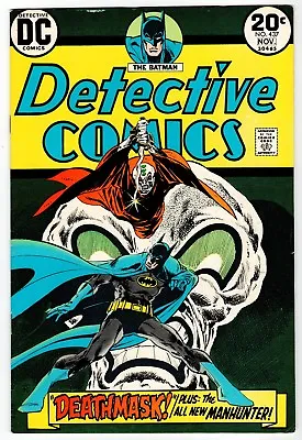 Buy DETECTIVE COMICS #437 - Adams Cover & Art - FN Nov 1973 Vintage DC Comic • 9.85£