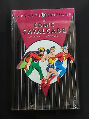 Buy DC Archives Comic Cavalcade Vol 1 Hardcover HC Graphic Novel Factory Sealed New • 47.30£