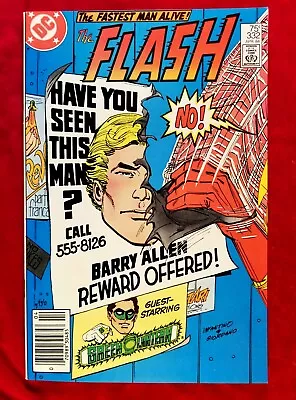 Buy 1984 THE FLASH #332 DC NEWSSTAND NM GREEN LANTERN App Infantino Comic 80s Jla • 10.13£