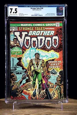 Buy STRANGE TALES #169 Sept 1973 CGC 7.5 1st Appearance Of Brother Voodoo • 362.09£