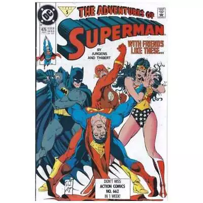 Buy Adventures Of Superman (1987 Series) #475 In VF + Condition. DC Comics [x • 3.84£
