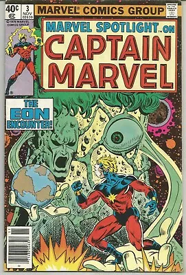 Buy Marvel Spotlight On Captain Marvel #3 : November 1979 : Marvel Comics. • 9.95£