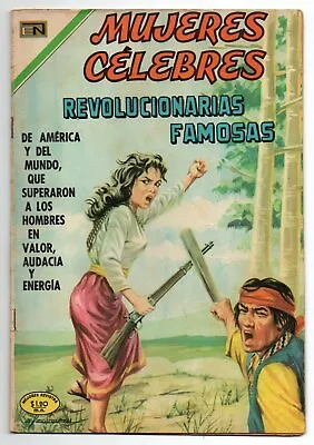 Buy MUJERES CELEBRES #111 Revolucionarias Famosas, Novaro Comic 1970 • 6.37£