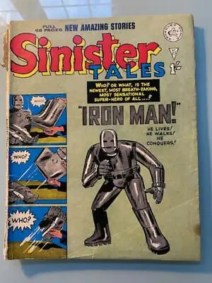 Buy Sinister Tales # 23 [Tales Of Suspense # 39 1st Iron Man] Alan Class • 595£
