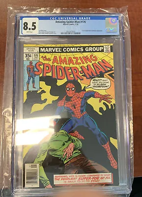Buy Amazing Spider-man #176 CGC 8.5 • 60.26£