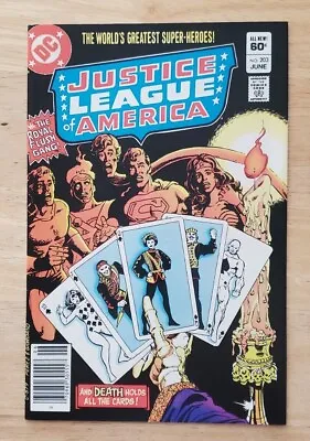 Buy Justice League Of America Issue 203, Vintage DC Comics 1982 • 24.93£