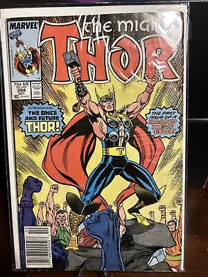 Buy The Mighty Thor #384 Marvel Comics 1987 1st Appearance Of Dargo Vintage • 4.34£
