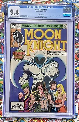 Buy MOON KNIGHT #1 - NOV 1980 - 1st ONGOING MOON KNIGHT TITLE - CGC (9.4) NM • 109.99£