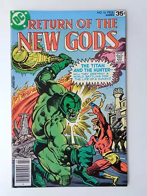 Buy DC. RETURN OF THE NEW GODS # 16 Feb. 1978  BY DON NEWTON + GERRY CONWAY . • 5.50£