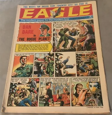 Buy Vintage “Eagle” Comic Vol 19 #46: 16th November 1968 Dan Dare, The Iron Man Etc • 9£