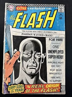 Buy The Flash #167 DC Comics Vintage Silver Age 1st Print 1966 Complete Good *A2 • 7.99£