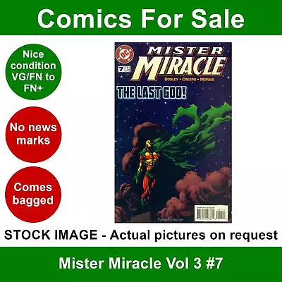 Buy DC Mister Miracle Vol 3 #7 Comic - VG/FN+ 01 October 1996 • 3.99£