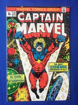 Buy Captain Marvel #29 VFN- (7.5) MARVEL (Vol 1, 1973) Jim Starlin Art • 22£