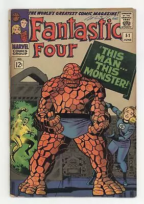Buy Fantastic Four #51 GD- 1.8 1966 • 26.09£