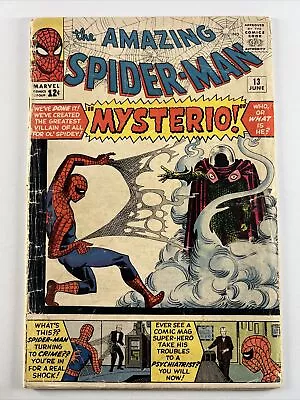 Buy Amazing Spider-Man #13 (1964) 1st Mysterio | Marvel Comics • 240.64£