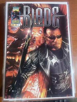 Buy Blade (1st Series) #1 NM- (1997) - Marvel | Wesley Snipes Photo Cover Vampire • 31.94£