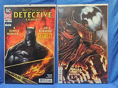 Buy Detective Comics #988 Cover A & B Variant Lot DC Comics 2018 VF+ • 3.15£
