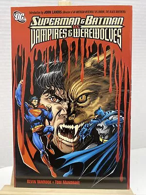 Buy Superman And Batman Vs Vampires And Werewolves 1st Print DC Comics **NEW** TPB • 23.98£