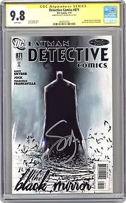 Buy Detective Comics #871A 1st Printing CGC 9.8 SS Scott Snyder 2011 3933537002 • 208.16£